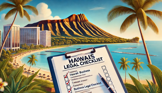 Hawaii Business Legal Checklist