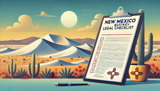 New Mexico Business Legal Checklist